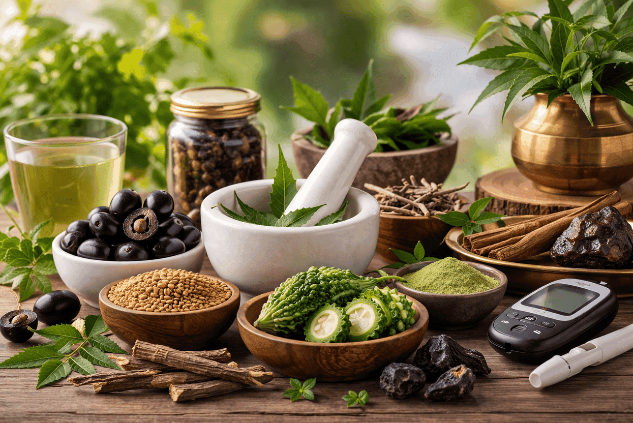 The Ayurvedic management of type 2 diabetes lifestyle, herbs, and Panchgavyam formulations role.