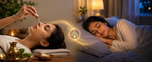 Nasya Therapy for Better Sleep and Mental Clarity
