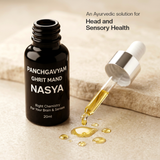 Panchgavyam Nasya (Nasal Drops) | Ayurvedic Nasya for Migraine Treatment, Headache Relief, Better Sleep Sinus Medicine & Insomnia Treatment